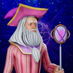 Cosmic Male Wizard #4776
