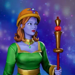 Cosmic Female Wizard #8820