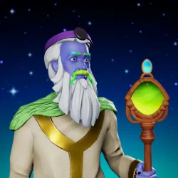 Cosmic Male Wizard #5756