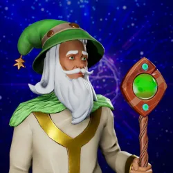 Cosmic Male Wizard #8633