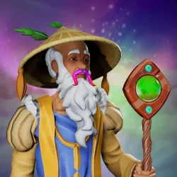Cosmic Male Wizard #9539