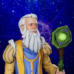 Cosmic Male Wizard #2427