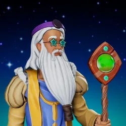 Cosmic Male Wizard #2203