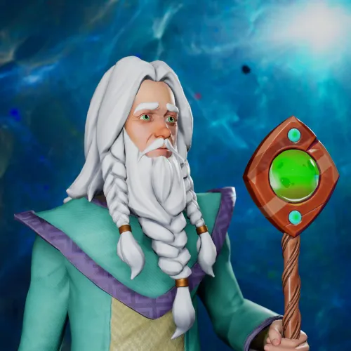 Cosmic Male Wizard #8730
