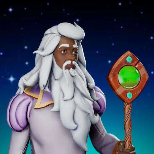 Cosmic Male Wizard #6239