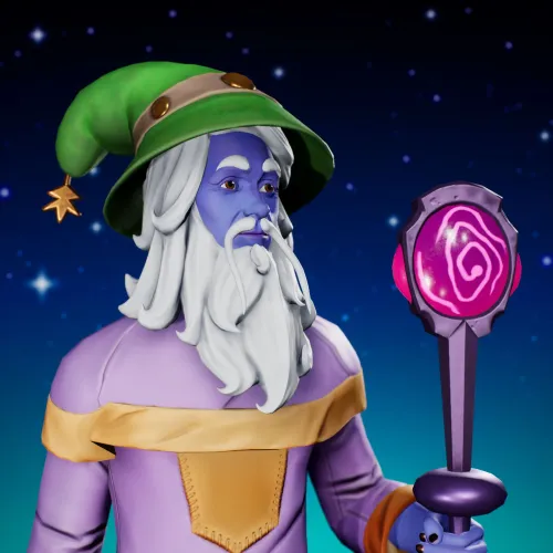 Cosmic Male Wizard #5652