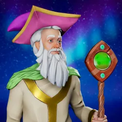 Cosmic Male Wizard #6274