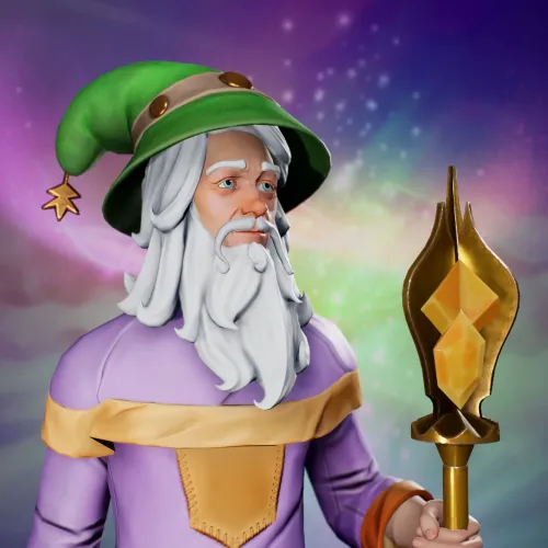 Cosmic Male Wizard #5179