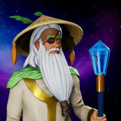 Cosmic Male Wizard #4411