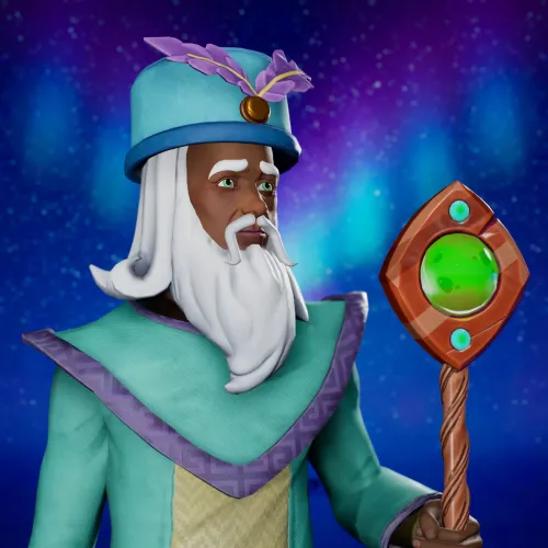 Cosmic Male Wizard #2722