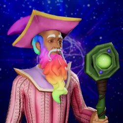 Cosmic Male Wizard #9035