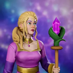 Cosmic Female Wizard #4728