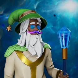 Cosmic Male Wizard #1640