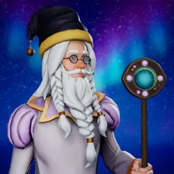 Cosmic Male Wizard #7911