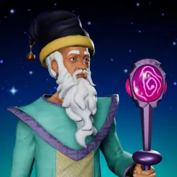 Cosmic Male Wizard #7127