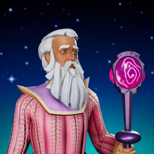 Cosmic Male Wizard #6340