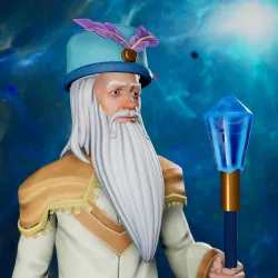 Cosmic Male Wizard #9712
