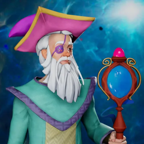 Cosmic Male Wizard #4526