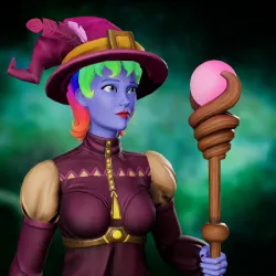 Cosmic Female Wizard #8001