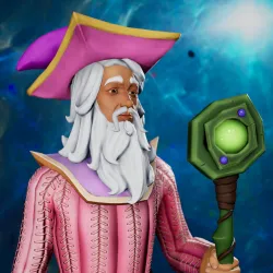 Cosmic Male Wizard #1639