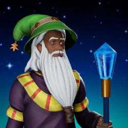 Cosmic Male Wizard #8219