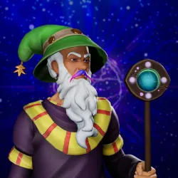 Cosmic Male Wizard #1056