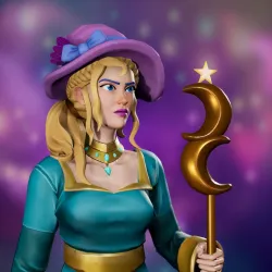 Cosmic Female Wizard #3077