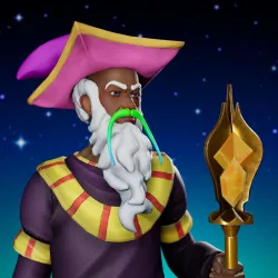 Cosmic Male Wizard #5752