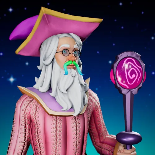 Cosmic Male Wizard #6221