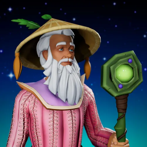 Cosmic Male Wizard #4620