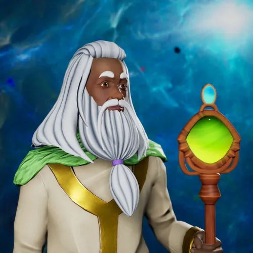 Cosmic Male Wizard #6313