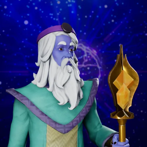 Cosmic Male Wizard #6977