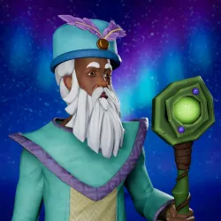 Cosmic Male Wizard #5184