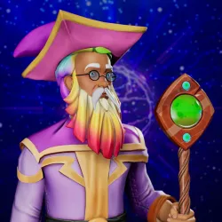 Cosmic Male Wizard #9210