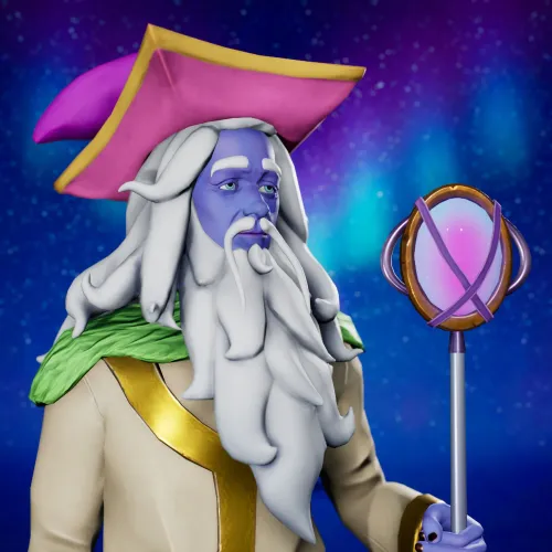 Cosmic Male Wizard #3159