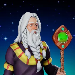 Cosmic Male Wizard #2714
