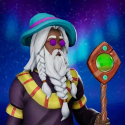 Cosmic Male Wizard #303