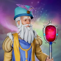 Cosmic Male Wizard #5282