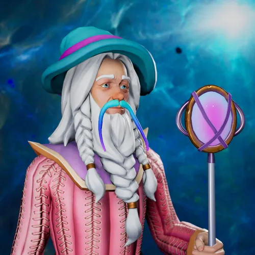Cosmic Male Wizard #1620