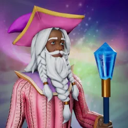 Cosmic Male Wizard #2110