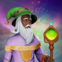 Cosmic Male Wizard #6065
