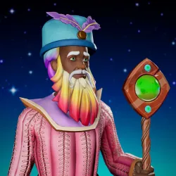 Cosmic Male Wizard #6677
