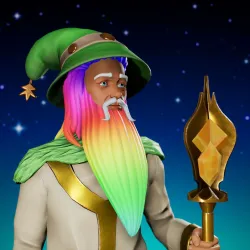 Cosmic Male Wizard #6801