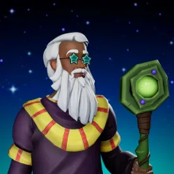 Cosmic Male Wizard #1641