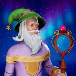 Cosmic Male Wizard #9538
