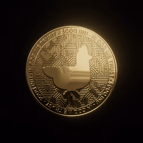 COQ INU MEMORIAL COIN