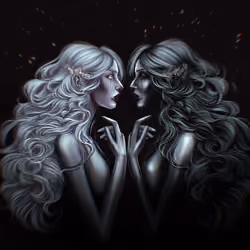 Two sides of the same soul