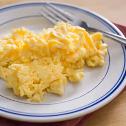 Coocked eggs