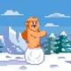 Snowball NFT Rolling Orange