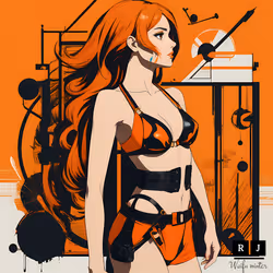 RJ Waifu (orange)